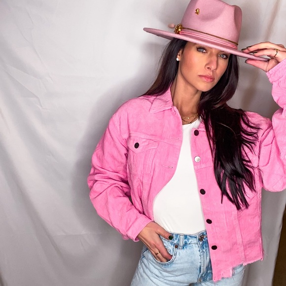 Pink Corduroy Jacket! 💗 - Picture 3 of 4